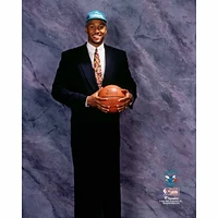 Alonzo Mourning Charlotte Hornets Unsigned 1992 Draft Night Portrait Photograph