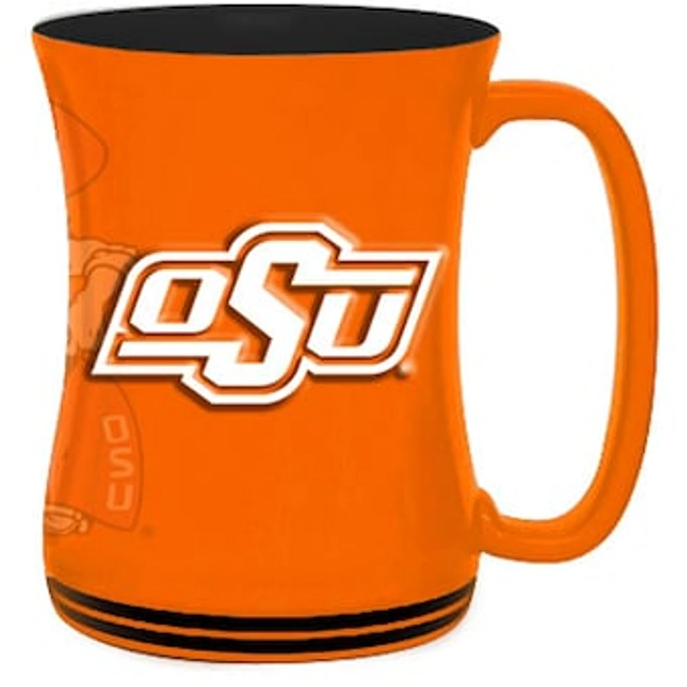 Oklahoma State Cowboys 16oz. Sculpted Barista Mug