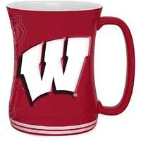 Wisconsin Badgers 16oz. Sculpted Barista Mug