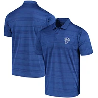 Men's Antigua Royal Los Angeles Rams Throwback Compass Polo