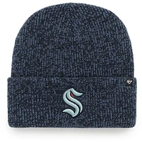 Men's '47 Deep Sea Blue Seattle Kraken Brain Freeze Cuffed Knit Hat