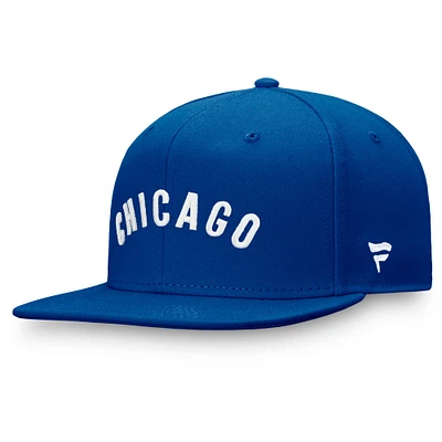 Men's Royal Chicago Cubs Cooperstown Collection Fitted Hat