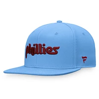 Men's Fanatics Light Blue Philadelphia Phillies Cooperstown Collection Fitted Hat