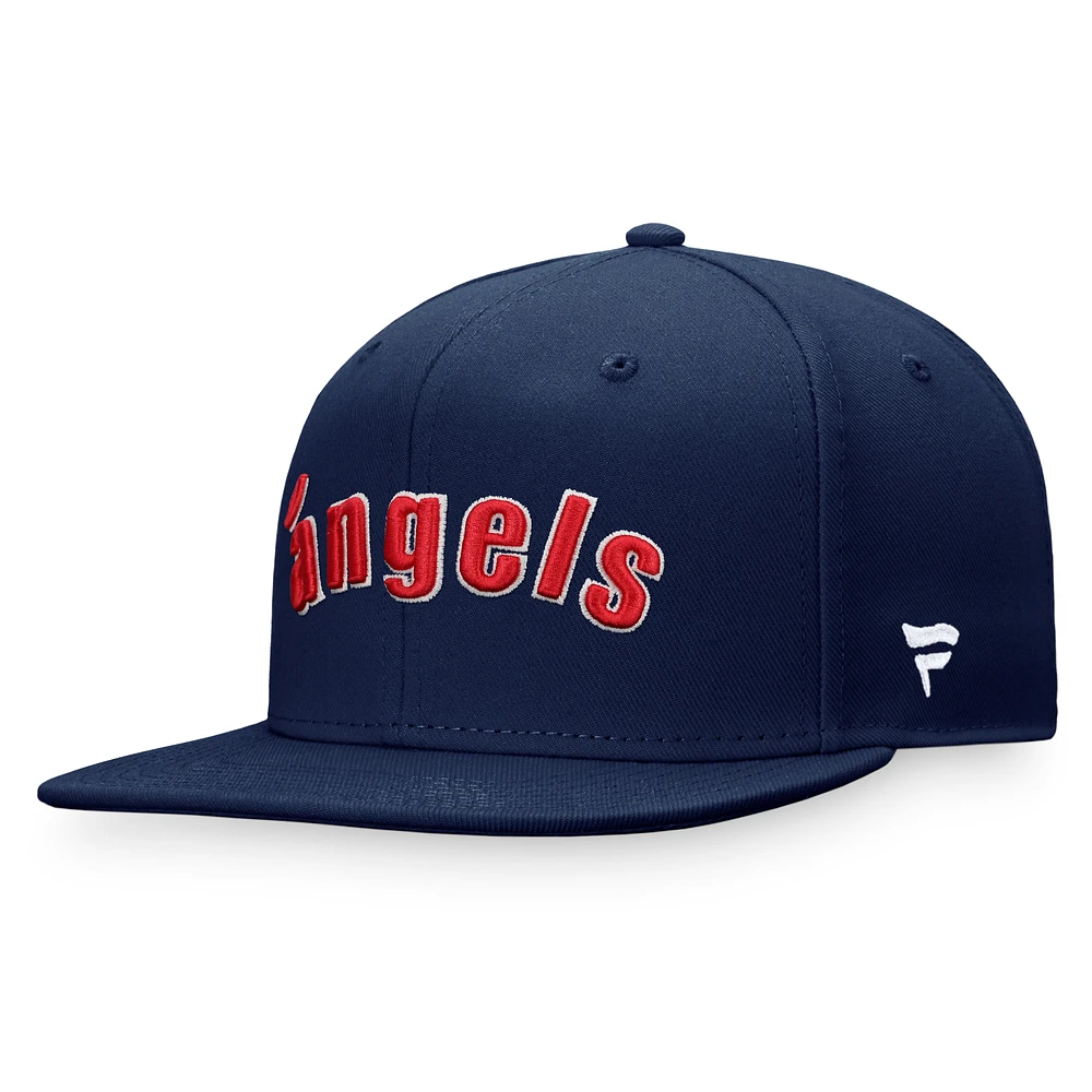 Men's Fanatics Navy California Angels Cooperstown Collection Fitted Hat