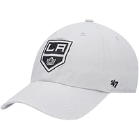 Men's '47 Gray Los Angeles Kings Clean Up Adjustable Hat