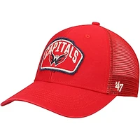 Men's '47 Red Washington Capitals Cledus MVP Trucker Snapback Hat