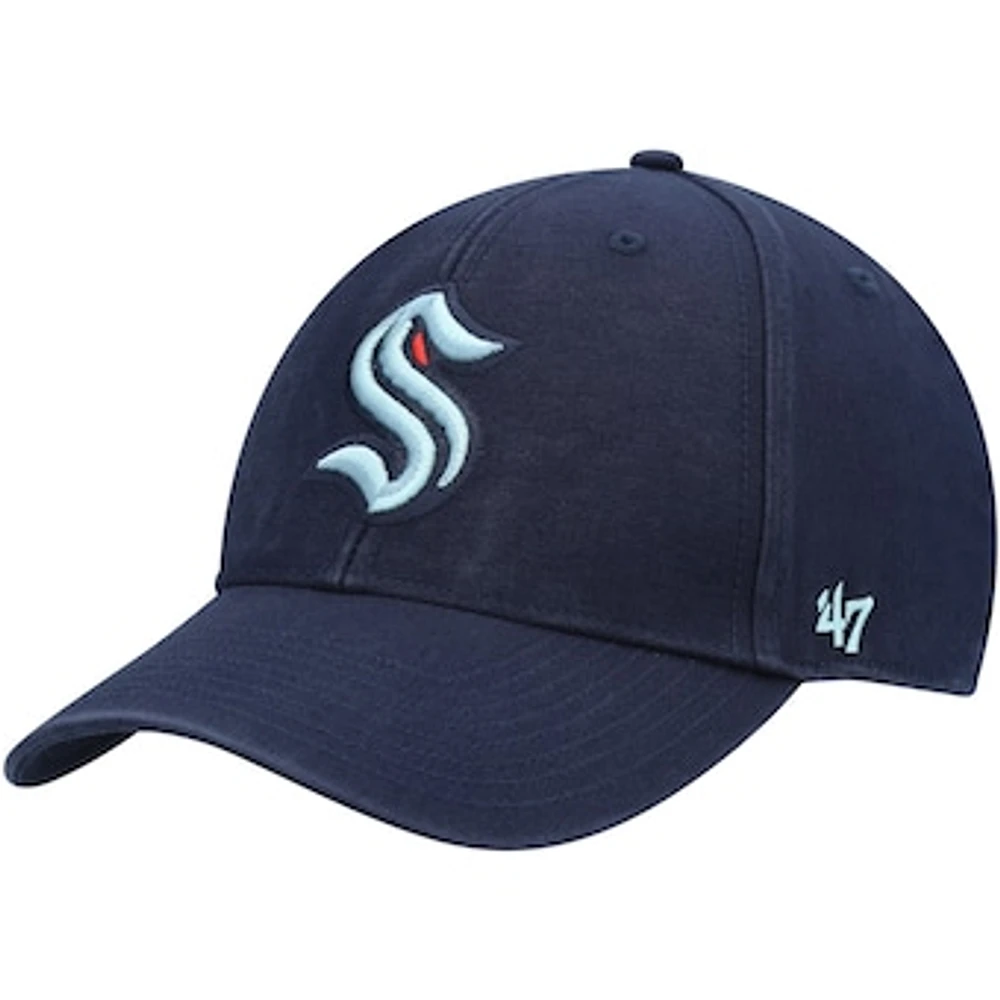 Men's '47 Navy Seattle Kraken Legend MVP Adjustable Hat