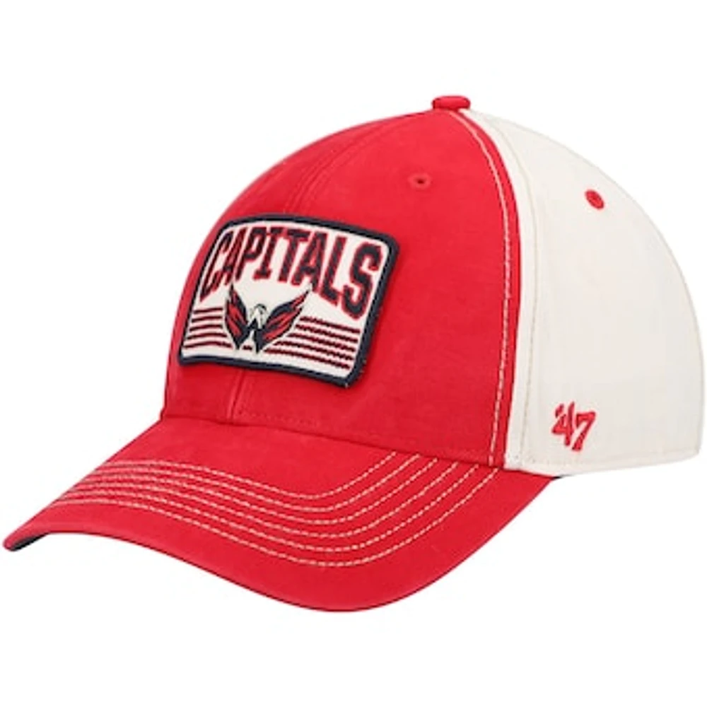 Men's '47 Red Washington Capitals Shaw MVP Adjustable Hat