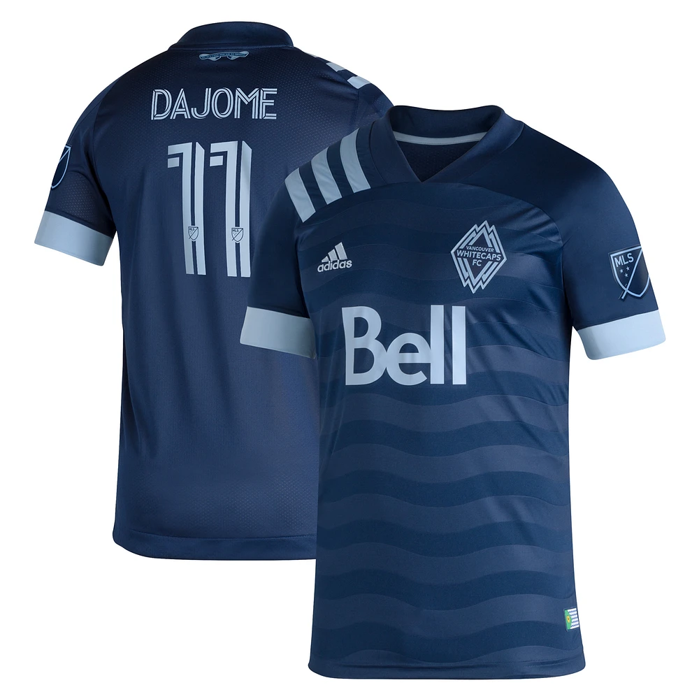 Men's adidas Cristian Dajome Navy Vancouver Whitecaps FC 2020 Secondary - Authentic Jersey