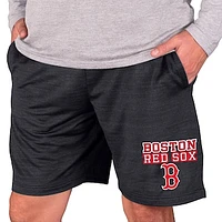 Men's Concepts Sport Charcoal Boston Red Sox Bullseye Knit Jam Shorts