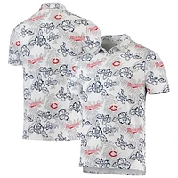 Men's Reyn Spooner White Minnesota Twins Performance Polo