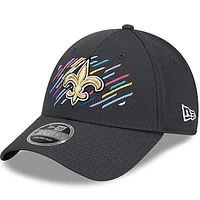 Men's New Era Charcoal New Orleans Saints 2021 NFL Crucial Catch - 9FORTY Adjustable Hat