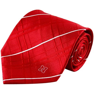 Nebraska Huskers Scarlet Oxford Woven Tie