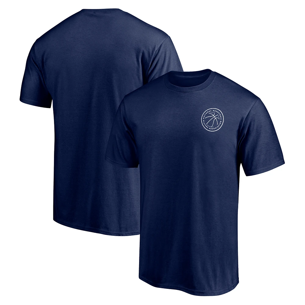 Men's Fanatics Navy National Basketball Players Association Play Maker T-Shirt