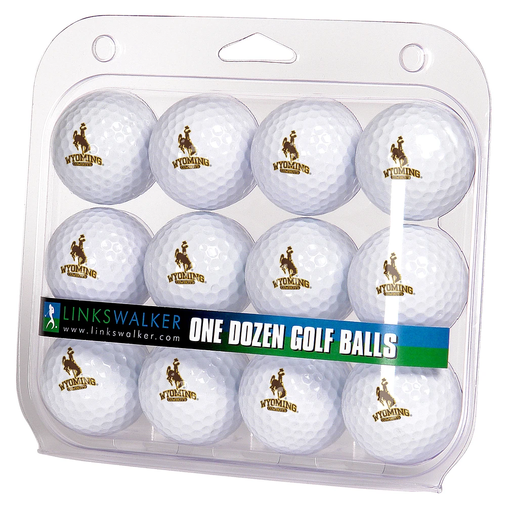 Wyoming Cowboys 12-Pack Golf Ball Set