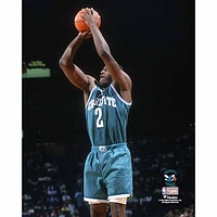 Larry Johnson Charlotte Hornets Unsigned Jump Shot Photograph