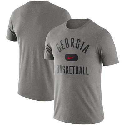 Men's Nike Heathered Gray Georgia Bulldogs Team Arch T-Shirt