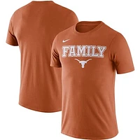 Men's Nike Texas Orange Texas Longhorns Family T-Shirt