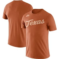 Men's Nike Texas Orange Texas Longhorns Basketball Retro 2-Hit T-Shirt