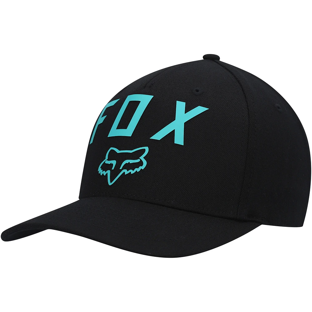 Men's Fox Black Number Two 2.0 Flex Hat