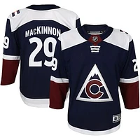 Youth Nathan MacKinnon Navy Colorado Avalanche Alternate Premier Player Jersey