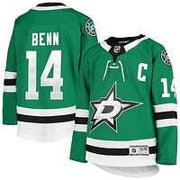 Youth Jamie Benn Kelly Green Dallas Stars Home Premier Player Jersey