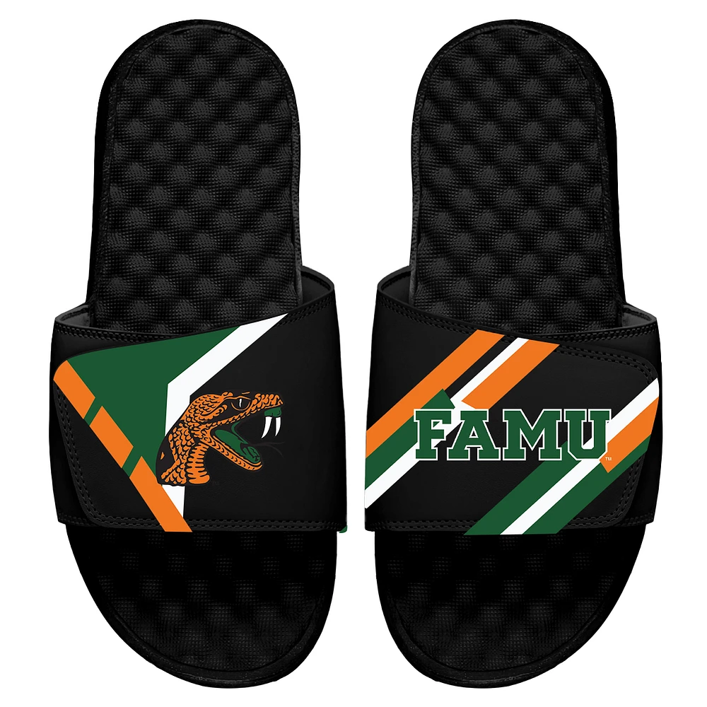 Youth ISlide Black Florida A&M Rattlers Varsity Starter Jacket Slide Sandals