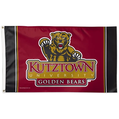 WinCraft Kutztown Golden Bears 3' x 5' Logo One-Sided Flag