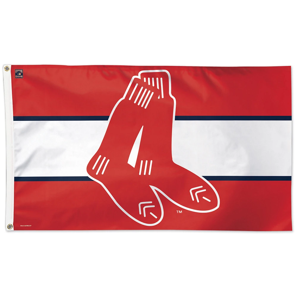 WinCraft Boston Red Sox 3' x 5' Cooperstown Collection One-Sided Flag