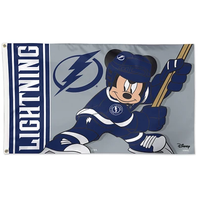 WinCraft Tampa Bay Lightning 3' x 5' Disney One-Sided Flag