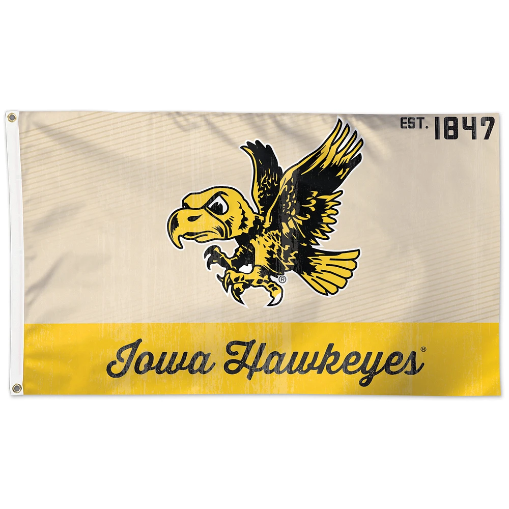 WinCraft Iowa Hawkeyes 3' x 5' Vault One-Sided Flag