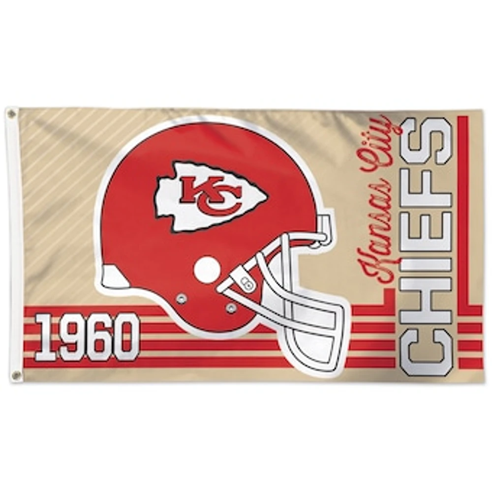 WinCraft Kansas City Chiefs 3' x 5' Established One-Sided Flag