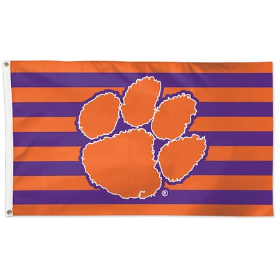 WinCraft Clemson Tigers 3' x 5' Stars & Stripes One-Sided Flag