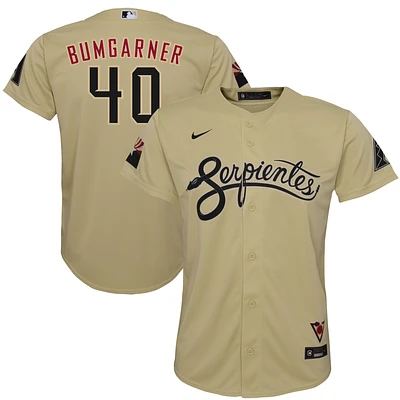 Youth Nike Madison Bumgarner Sand Arizona Diamondbacks City Connect Replica Player Jersey