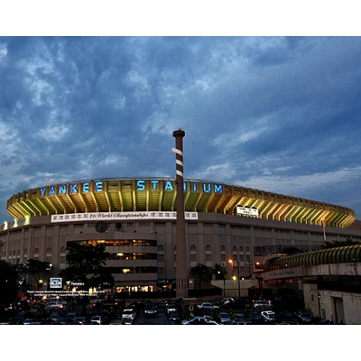 New York Yankees Unsigned Old Yankee Stadium Outside General View Photograph