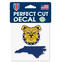 WinCraft North Carolina A&T Aggies 4'' x 4'' State Perfect Cut Decal