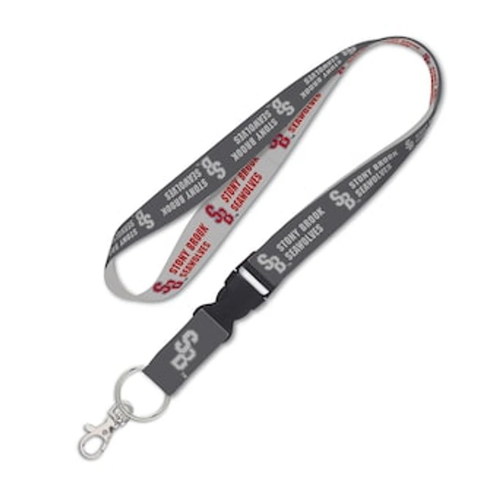 WinCraft Stony Brook Seawolves Logo Detachable Buckle Lanyard