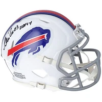 Andre Reed Buffalo Bills Autographed Riddell Speed Mini Helmet with "HOF 14" Inscription