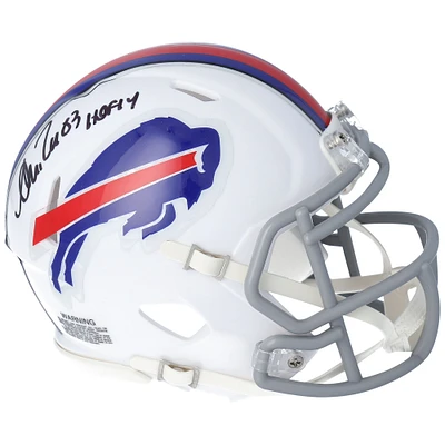 Andre Reed Buffalo Bills Autographed Riddell Speed Mini Helmet with "HOF 14" Inscription
