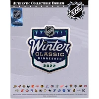 Minnesota Wild vs. St. Louis Blues Unsigned 2022 NHL Winter Classic National Emblem Jersey Patch