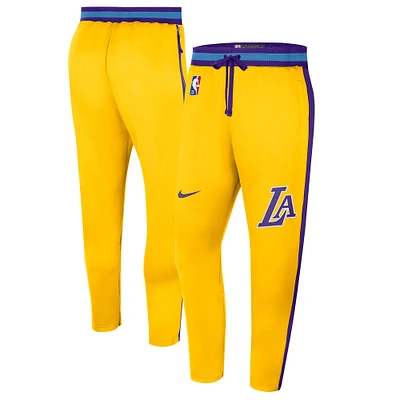 Men's Nike Gold Los Angeles Lakers 2021/22 City Edition Therma Flex Showtime Pants