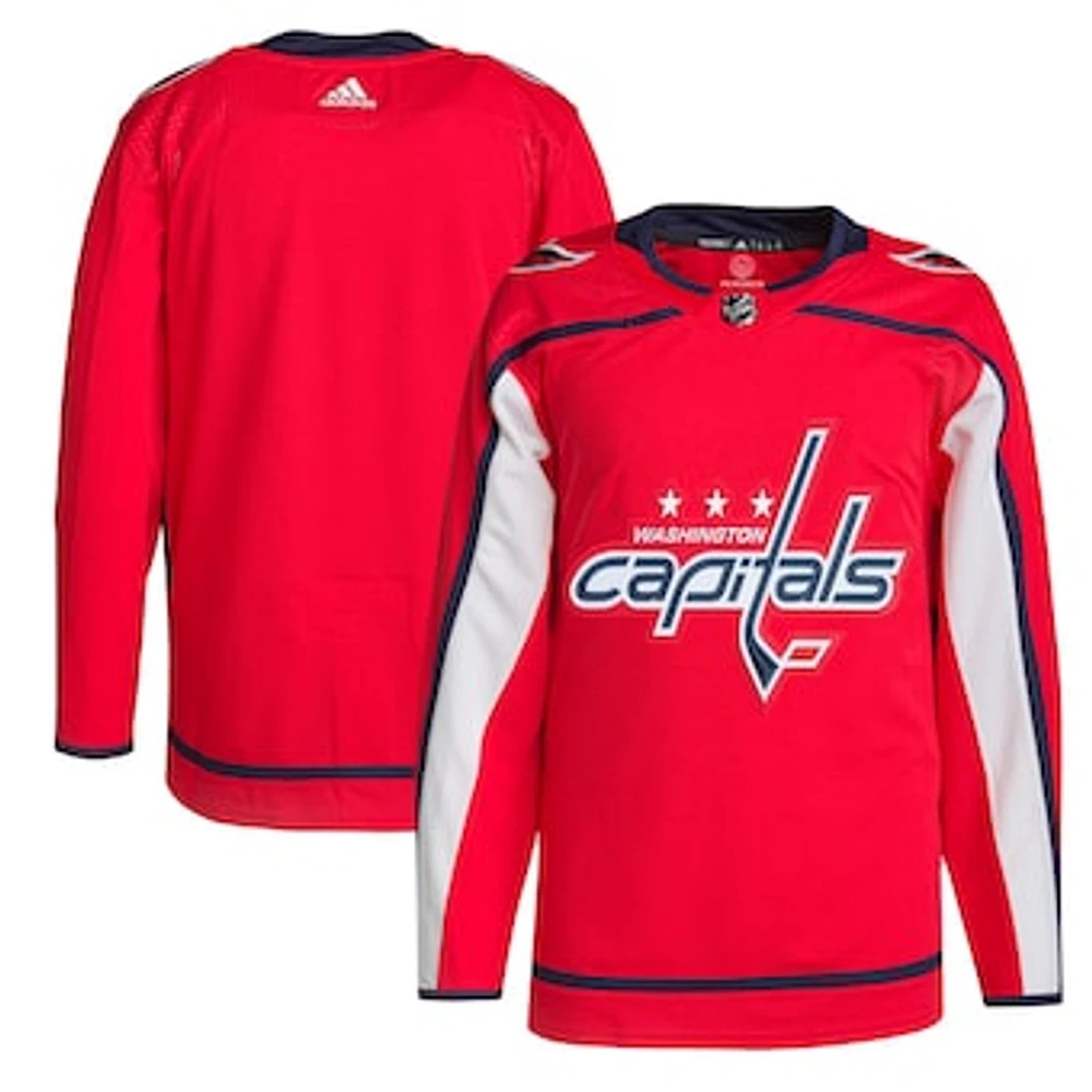 Men's adidas Red Washington Capitals Home - Primegreen Authentic Jersey