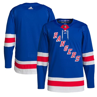 Men's adidas Royal New York Rangers Home - Authentic Primegreen Jersey