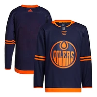 Men's adidas Navy Edmonton Oilers Alternate - Primegreen Authentic Jersey