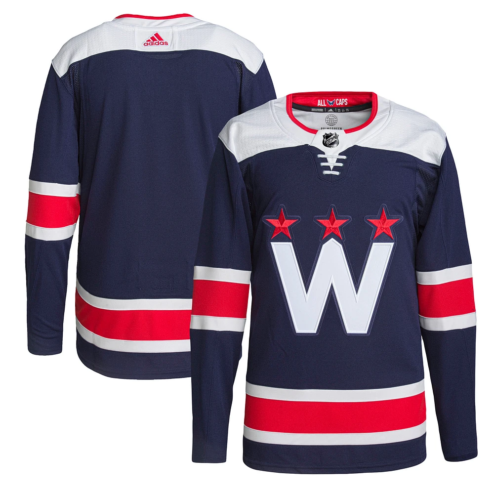 Men's adidas Navy Washington Capitals Alternate - Authentic Primegreen Jersey