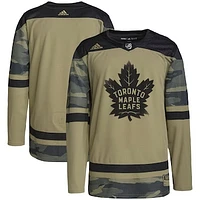 Men's adidas Camo Toronto Maple Leafs Military Appreciation Team Authentic Practice Jersey