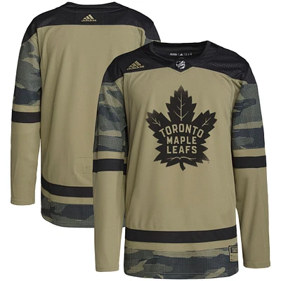Men's adidas Camo Toronto Maple Leafs Military Appreciation Team Authentic Practice Jersey