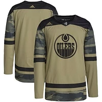 Men's adidas Camo Edmonton Oilers Military Appreciation Team Authentic Practice Jersey