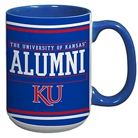 Kansas Jayhawks 15oz. Java Alumni Mug