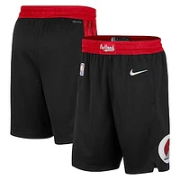 Men's Nike Black/ Portland Trail Blazers / City Edition Swingman Shorts